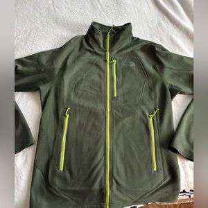 North Face medium lightweight zipper jacket